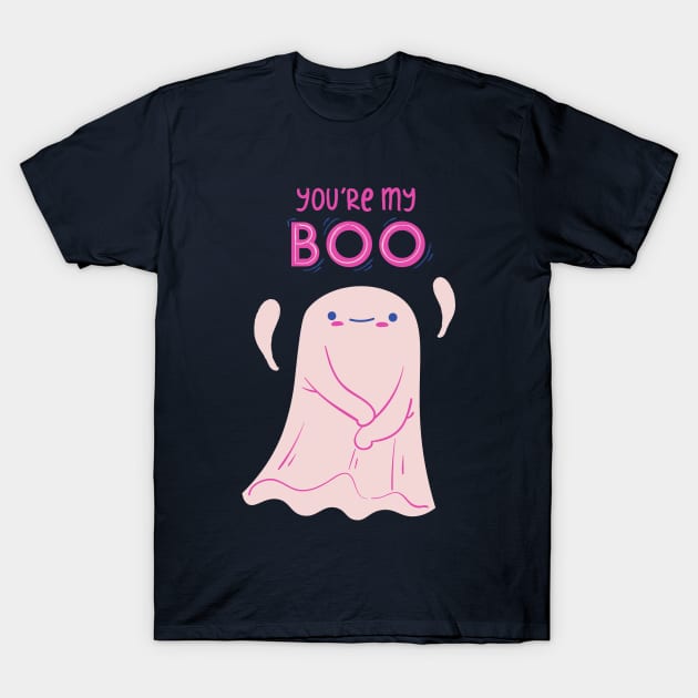 YOU'RE MY BOO - HALLOWEEN T-Shirt by O.M design